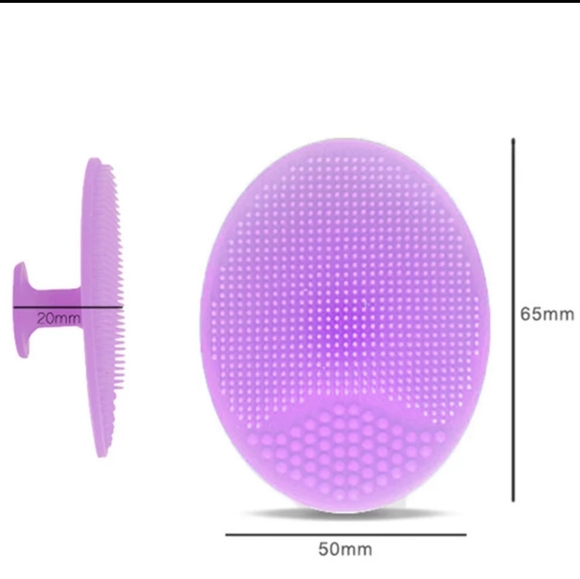 Set of 3 Exfoliating silicone Face wash pad NWT - Picture 3 of 6